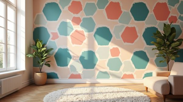 10 idées créatives pour utiliser le papier peint moderne